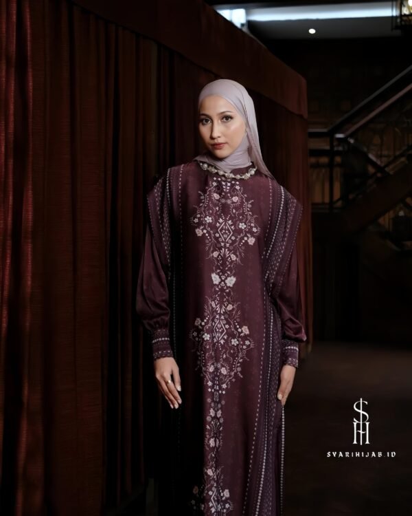 RENJANA SERIES - IN BURGUNDY - Gambar 2