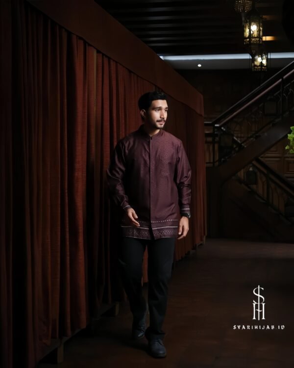 RENJANA SERIES - IN BURGUNDY - Gambar 3